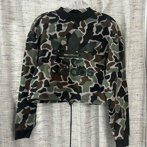 Adidas cropped sweatshirt